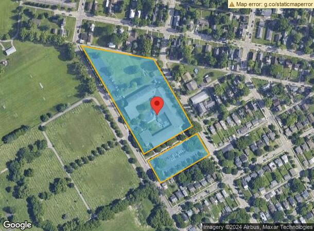  450 N Elm St, Dayton, OH Parcel Map