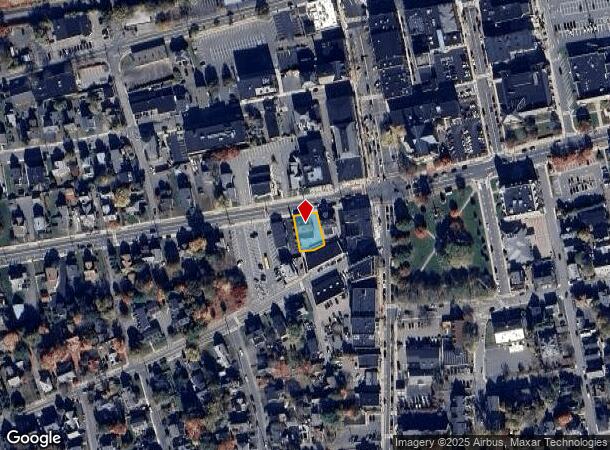  12 W Central St, Natick, MA Parcel Map