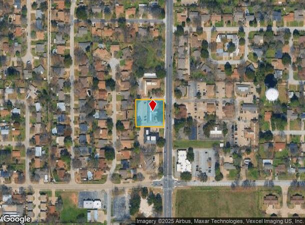 736 N Fielder Rd, Arlington, TX Parcel Map