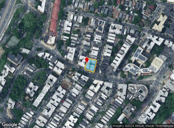  171 W Burnside Ave, Bronx, NY Parcel Map