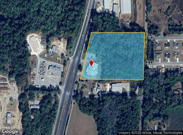 1455 S Jefferson St, Monticello, FL Parcel Map