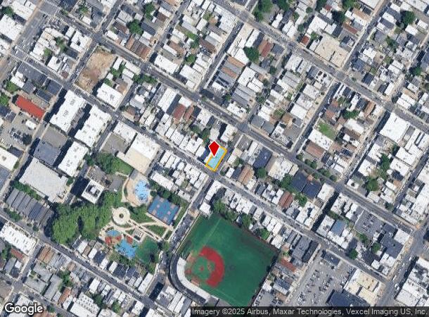 5901 Jackson St, West New York, NJ Parcel Map