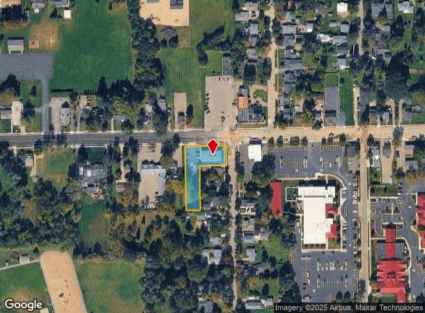 405 W Flint St, Davison, MI Parcel Map