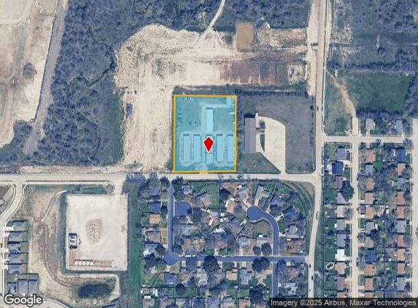 1520 Bean Dr, Crowley, TX Parcel Map