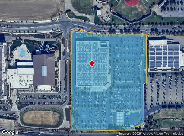  2440 Daniels St, Manteca, CA Parcel Map