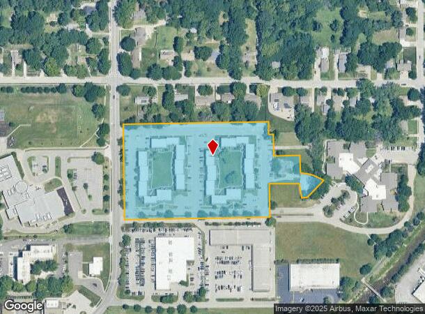  6105 Cortez St, Shawnee, KS Parcel Map