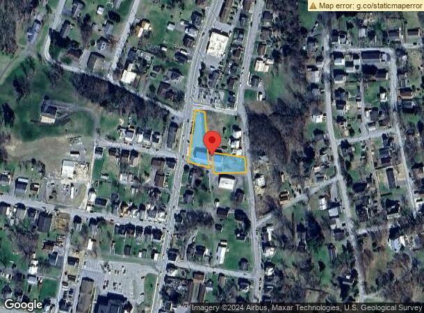  130 N Pennsylvania Ave, Hancock, MD Parcel Map