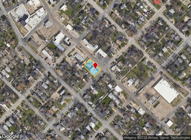  800 N 25Th St, Waco, TX Parcel Map