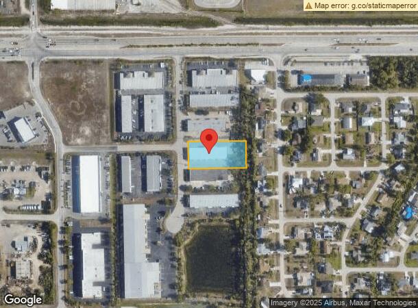  17041 Alico Commerce Ct, Fort Myers, FL Parcel Map