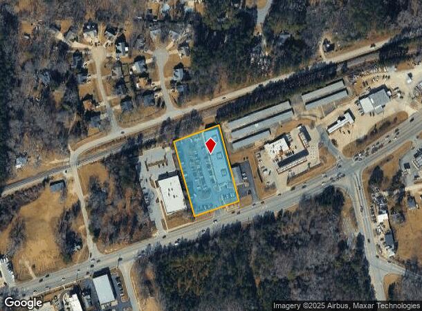 1625 N Main St, Fuquay Varina, NC Parcel Map