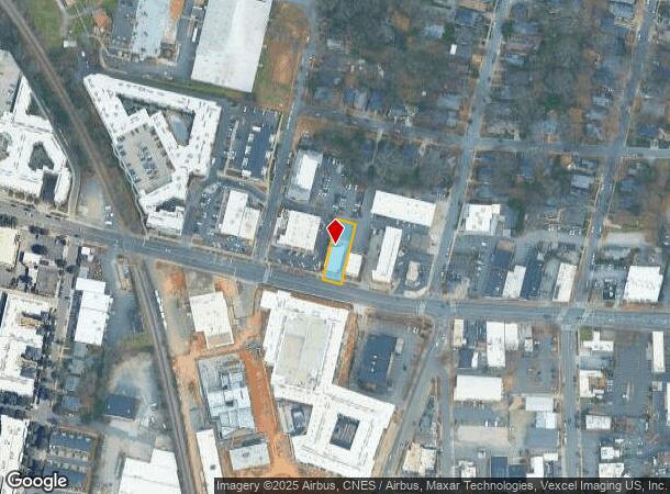  1415 Central Ave, Charlotte, NC Parcel Map