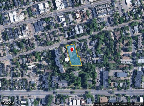 2000 Walnut St, Boulder, CO Parcel Map