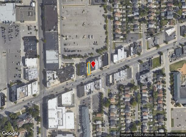  13338-13340 Michigan Ave, Dearborn, MI Parcel Map