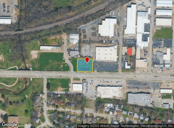  1505 E Abram St, Arlington, TX Parcel Map