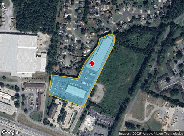  1340 Clubview Dr Se, Cartersville, GA Parcel Map