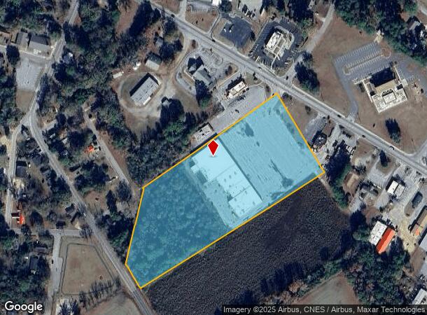  702B E 4Th Ave, Red Springs, NC Parcel Map