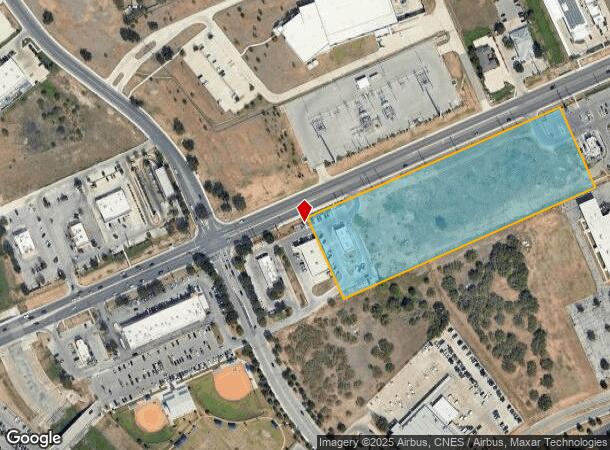  8732 Potranco Rd, San Antonio, TX Parcel Map