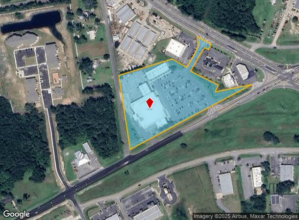 200 Hyde Park Cmns S, Brunswick, GA Parcel Map