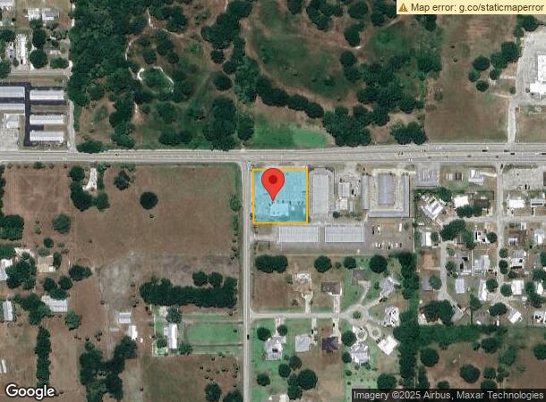  2398 Highway 70 W, Okeechobee, FL Parcel Map