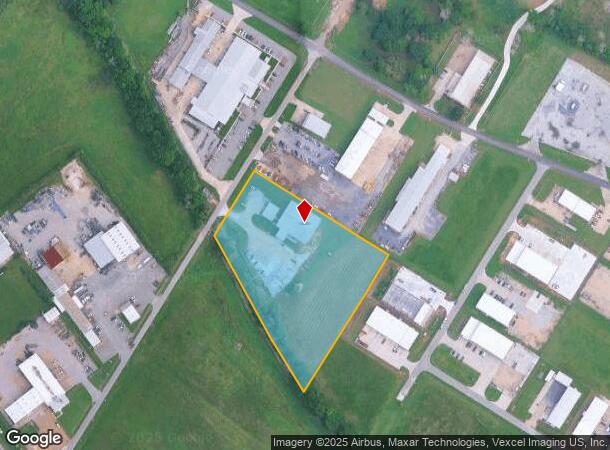 306 N Bernard Rd, Broussard, LA Parcel Map