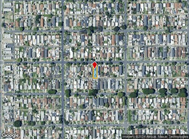  730 E 83Rd St, Los Angeles, CA Parcel Map