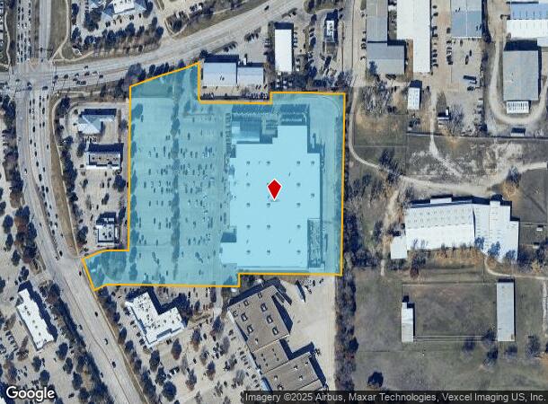 6200 Long Prairie Rd, Flower Mound, TX Parcel Map