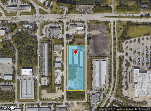  2732 Sw Buckhart St, Port Saint Lucie, FL Parcel Map