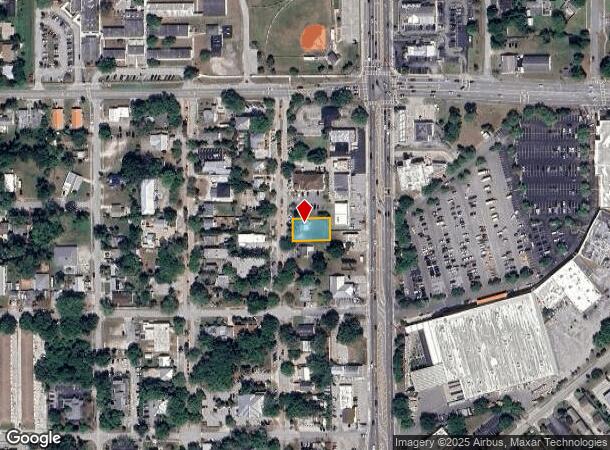  244 Mcleod St, Merritt Island, FL Parcel Map