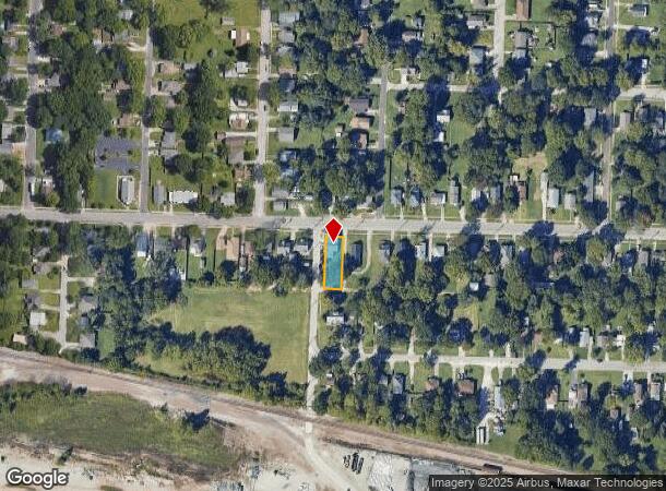  2142 W Atlantic St, Springfield, MO Parcel Map