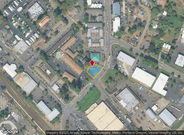 12555 Sw Hall Blvd, Portland, OR Parcel Map