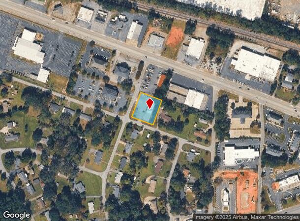  109 Peachtree St, Easley, SC Parcel Map