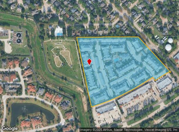 15727 Cutten Rd, Houston, TX Parcel Map