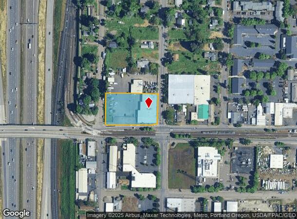  9817 E Burnside St, Portland, OR Parcel Map