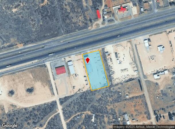 9306 S Service Rd, Big Spring, TX Parcel Map