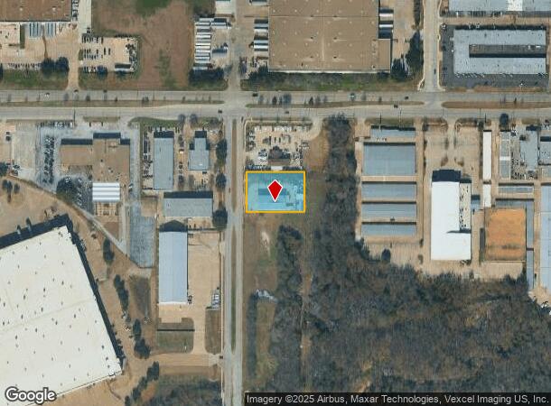  2215 Forum Dr, Arlington, TX Parcel Map