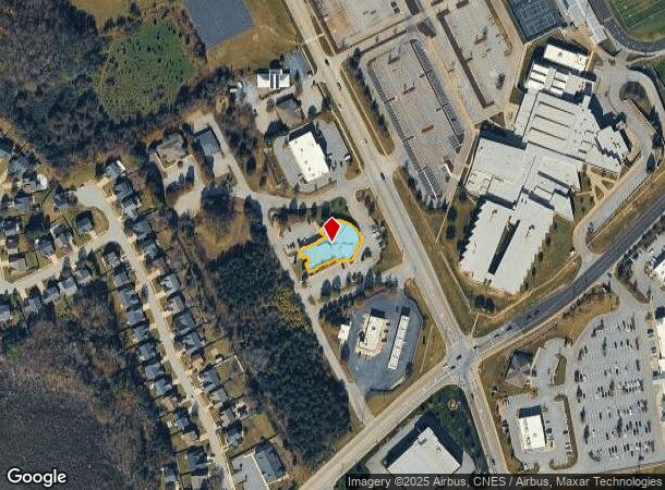 1305 S Suber Rd, Greer, SC Parcel Map