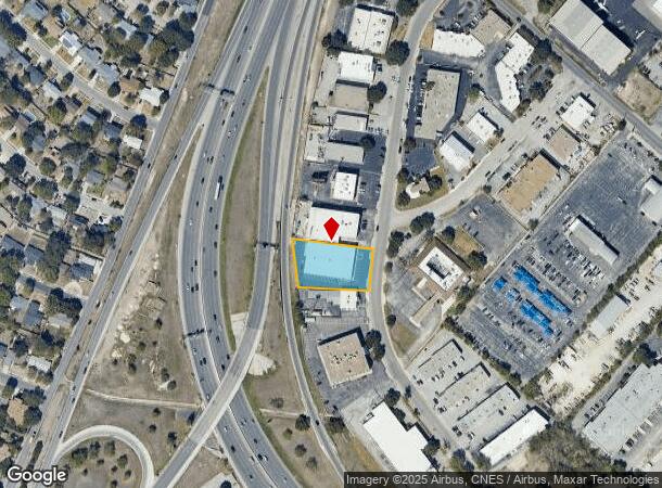  10731 Gulfdale St, San Antonio, TX Parcel Map