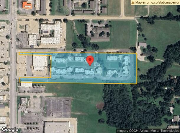  2201 N 14Th St, Ponca City, OK Parcel Map