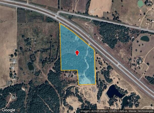 Highway 71 W, Plum, TX Parcel Map