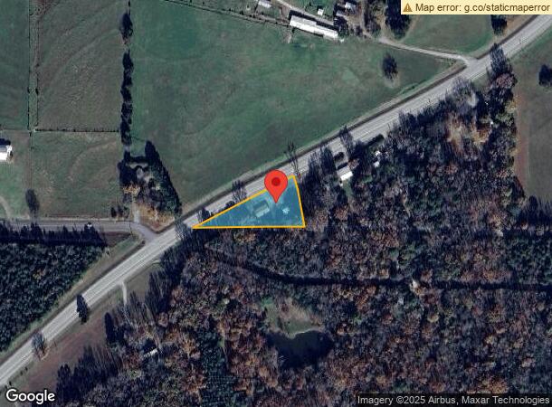  2233 Little Rock Rd, Rose Bud, AR Parcel Map