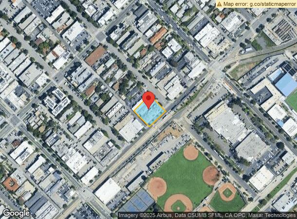  1519 Colorado Ave, Santa Monica, CA Parcel Map