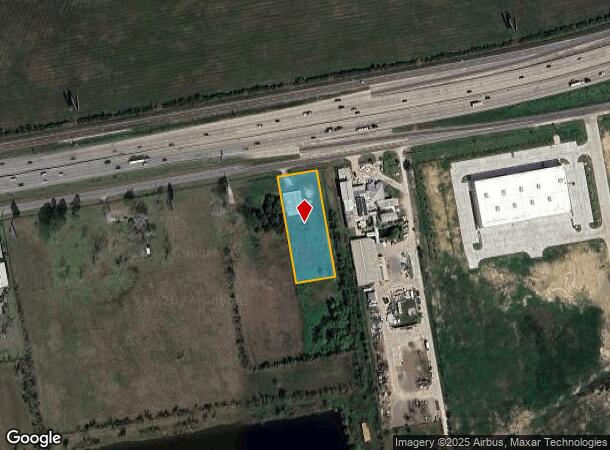  7304 East Fwy, Baytown, TX Parcel Map