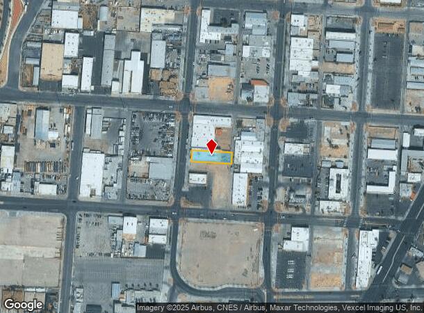  1551 S Commerce St, Las Vegas, NV Parcel Map