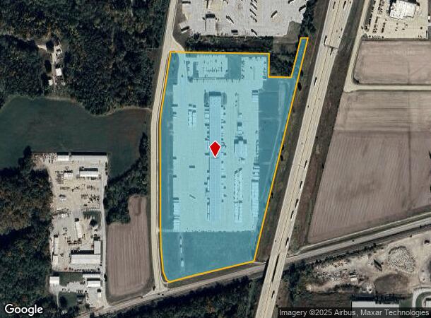  900 Outer Belt W, Effingham, IL Parcel Map