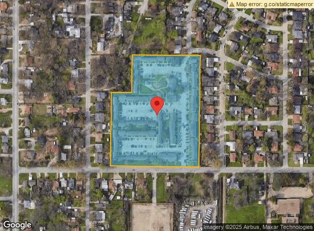  2029 Dayton St, Haltom City, TX Parcel Map