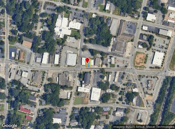 1705 Washington Rd, Atlanta, GA Parcel Map