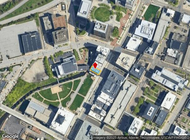  176 S Main St, Akron, OH Parcel Map