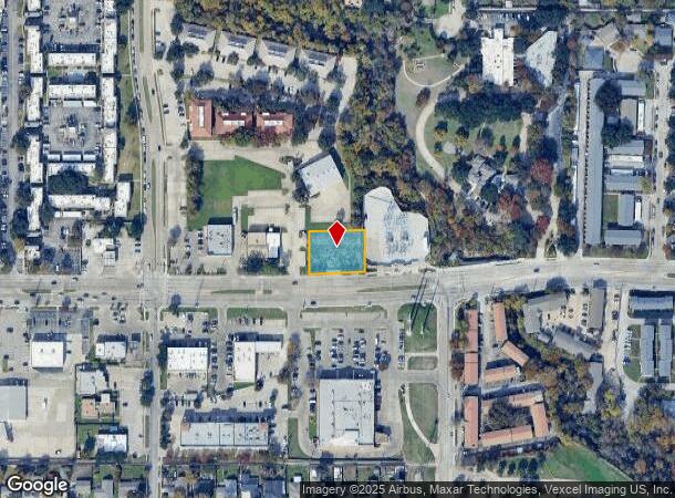  1250 W Spring Valley Rd, Richardson, TX Parcel Map