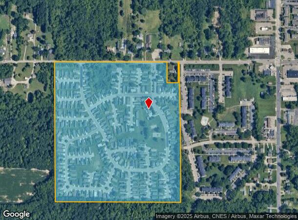  4245 W Jolly Rd, Lansing, MI Parcel Map