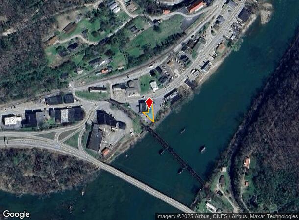 Route 16/39, Gauley Bridge, WV Parcel Map